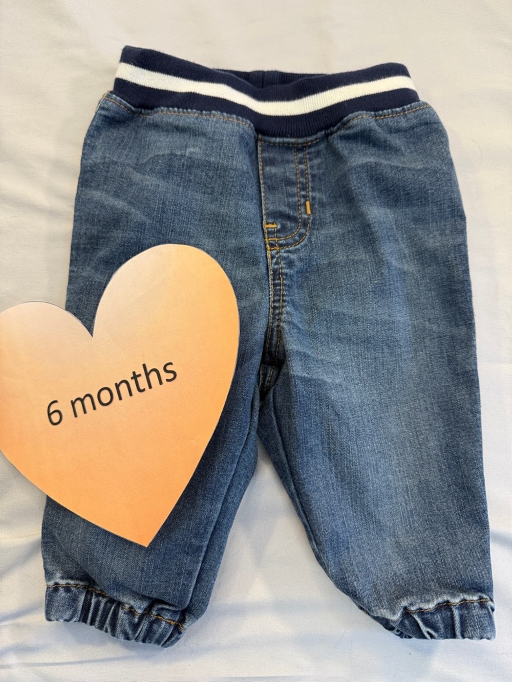 Ralph Lauren - Kids Jeans with Striped Waistband.